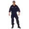Men's SWAT Team Costume with Jumpsuit Vest Holster and Helmet for Halloween